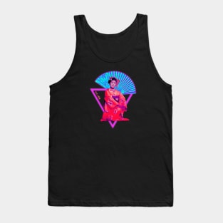 Vaporwave Geisha Tank Top